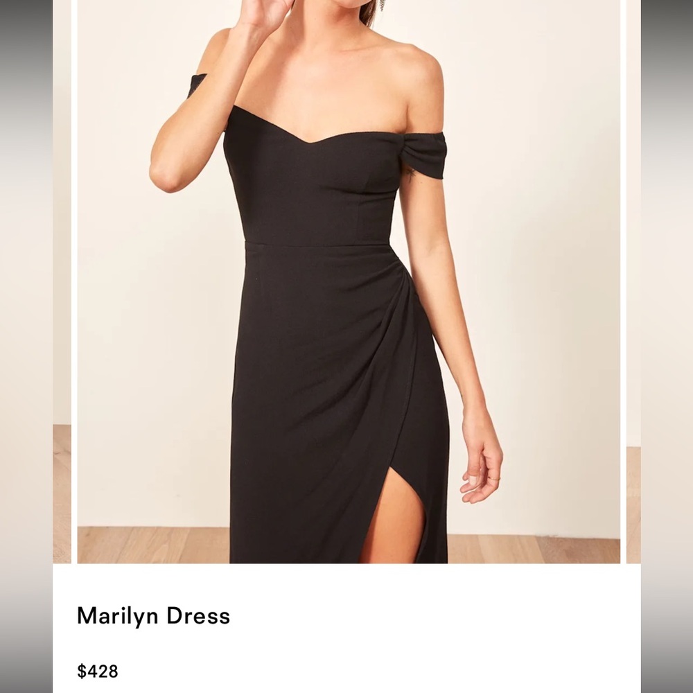 Reformation Off-Shoulder Dress - Picture 4 of 7